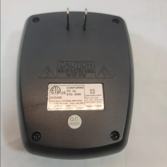 Networking Emerson Cable Tv Antenna Inline Booster Coax Signal